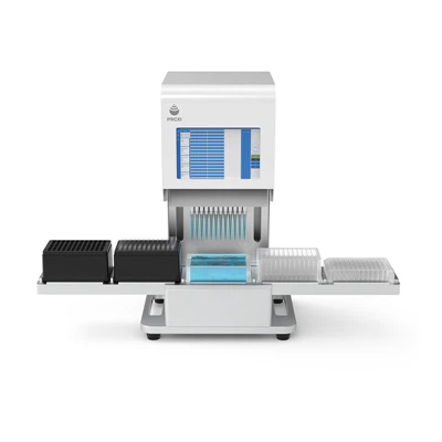 Väike automaatne pipetiga tööjaam